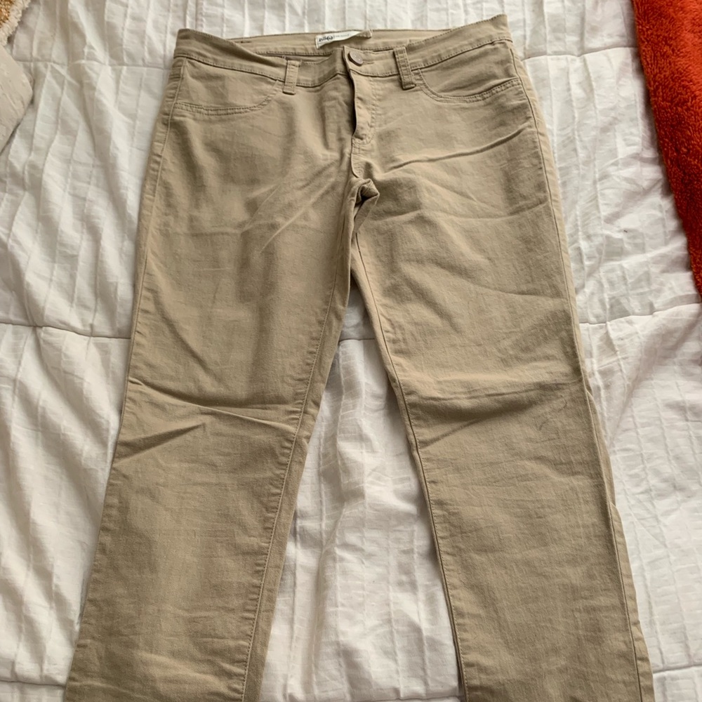 RRQ skinny khakis size 13